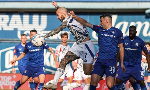 Dinamo s dva igrača manje preživio derbi. Hajduk izjednačio u 90. minuti, pogledajte golove