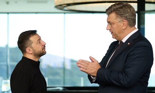 Plenković razgovarao sa Zelenskim: Zalažemo se za trajan, pravedan i održiv mir
