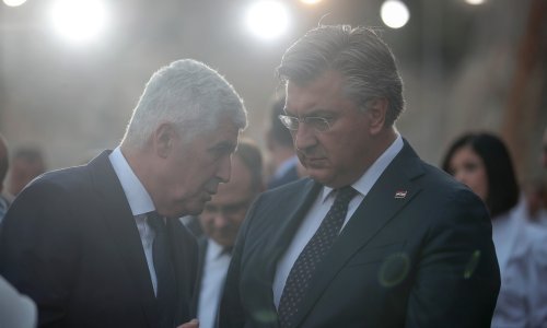 Prvi sastanak Plenkovića i Čovića nakon presude Dodiku: BiH treba mir i stabilnost