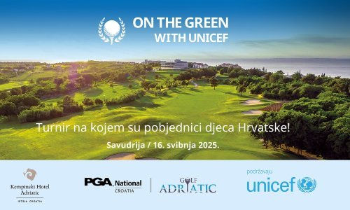 Rezervirajte svibanj za humanitarni golf turnir 'On the Green with UNICEF'