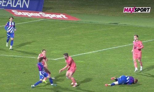 Pogledajte strašan start igrača Osijeka za crveni karton. Sudac najprije nije dosudio ni faul