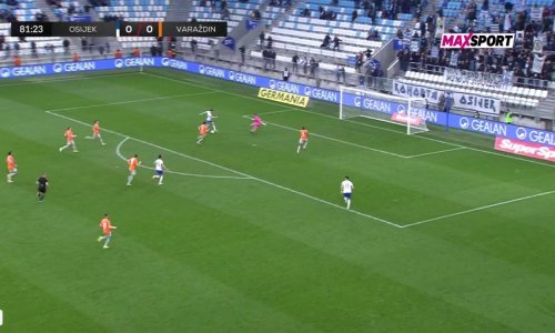 Pogledajte što je sve promašio Osijekov tragičar; nestvarni promašaji bivšeg dinamovca