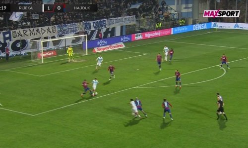 Pogledajte zašto je dosuđen penal za Rijeku i gol Jankovića za 2:0 protiv Hajduka