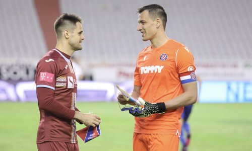 Franko Andrijašević (dok je bio igrač Rijeke) i Lovre Kalinić