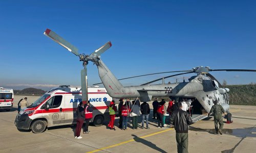 Helikopterom stiglo još troje ozlijeđenih iz Kočana, svi su lakše ozlijeđeni