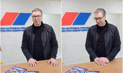 Vučić ide dalje, najavio svoj prosvjed: Pogledajte nadrealni video koji je objavio