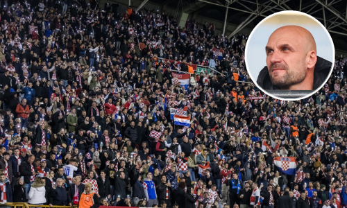 Sopić šokiran morbidnom porukom: 'To je užas i nije za stadion!'