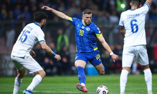 BiH bez ozlijeđenog Edina Džeke stigla do važne pobjede; 'zmajevi' su stopostotni