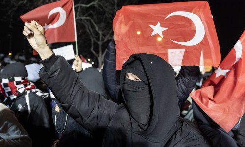 Bizaran moment prosvjeda u Turskoj: Među gomilom pojavio se i poznati lik