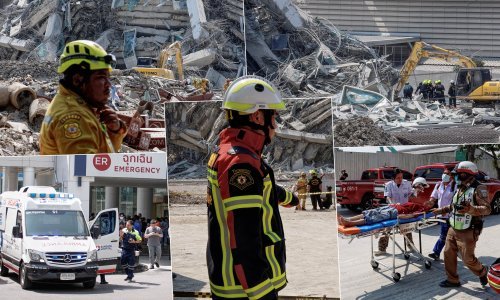 Snimke užasa: Više od tisuću mrtvih u razornom potresu u Mjanmaru