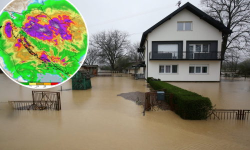 DHMZ izdao izvanredno upozorenje zbog opasnosti od poplava