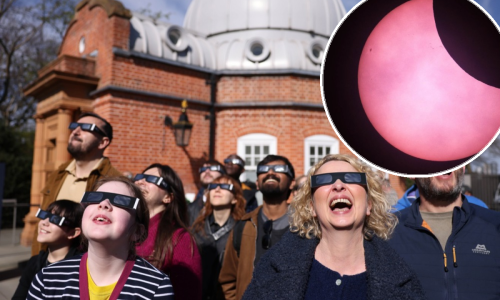 Fantastični prizori djelomične pomrčine Sunca na sjevernoj hemisferi