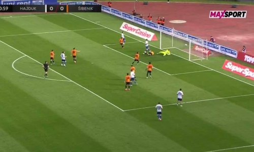 Imamo li obranu godine? Pogledajte što je napravio golman Šibenika nakon udarca Livaje