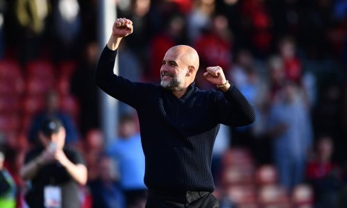 Guardiola napokon ima razloga za osmijeh, teškom mukom ostao u borbi za trofej