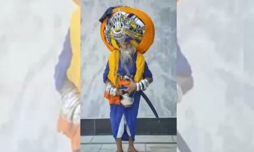 Jeste li ikad vidjeli veći turban?