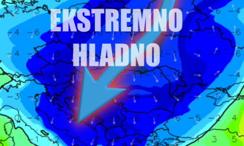 IstraMet upozorava: Na naš dio Europe sručit će se ekstremno hladan zrak