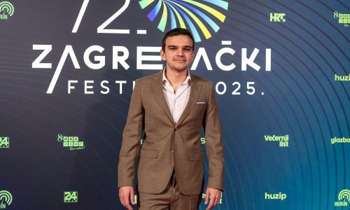 U elegantnom izdanju: Martin Kosovec došao podržati kolege na popularnom festivalu
