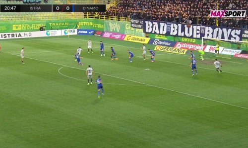 Šok za Dinamo! Pogledajte gol za vodstvo Istre