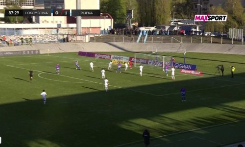 Navijači Hajduka već su skočili i počeli slaviti, a onda... Pogledajte što je promašila Lokomotiva u 88. minuti