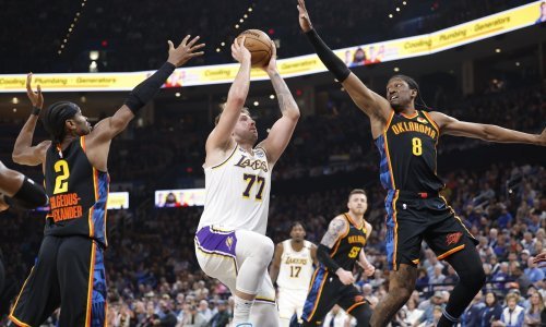 LA Lakersi predvođeni Lukom Dončićem pregazili Oklahomu