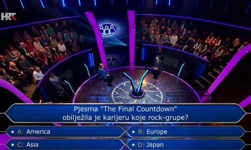 Na pitanju za 150 eura tražila jokera zbog rock hita. Znate li vi tko ga pjeva?