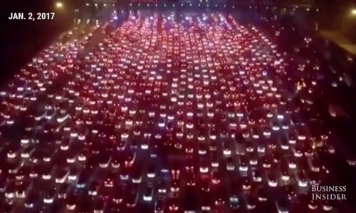 Muči vas prometna gužva? Pogledajte ovaj kaos