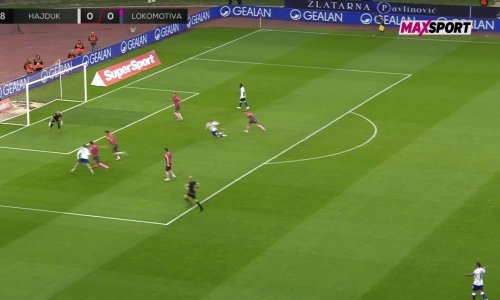 Pogledajte zašto je Hajdukov igrač tražio penal; sudac Bel ga nije doživio, VAR se nije oglasio