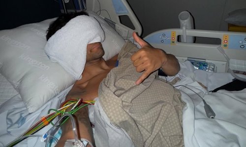 Stravičan pad svjetskog prvaka. Slomio je 11 rebara i javio se iz bolnice: 'Sreća da sam živ'