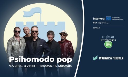 Zelena Noć tvrđava donosi program na sve tri tvrđave: Koncert Psihomodo popa, radionice, joga u zalazak sunca...