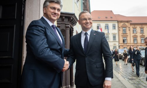 Plenković se sastao s poljskim predsjednikom Dudom; jedna tema dominirala sastankom