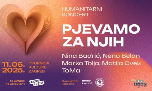 Humanitarni koncert za troje mališana 11. svibnja u Tvornici kulture