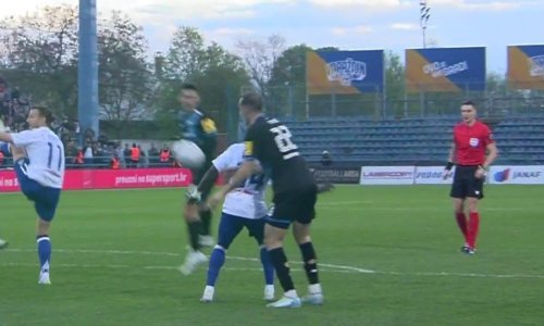 Je li Varaždin oštećen protiv Hajduka? Igrači su skočili i tražili penal, pogledajte spornu situaciju