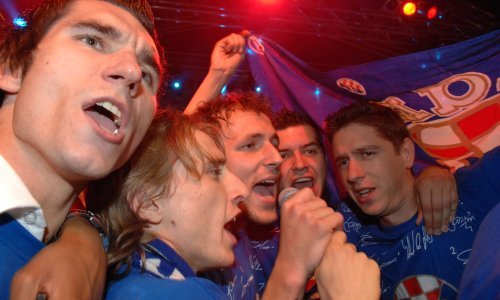 Oproštaj Luke Modrića od Nikole Pokrivača