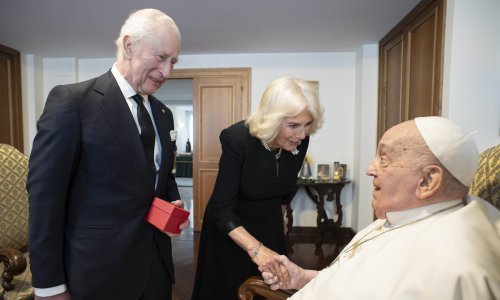 Susret kralja Charlesa s Papom dogodio se samo nekoliko dana prije njegove smrti