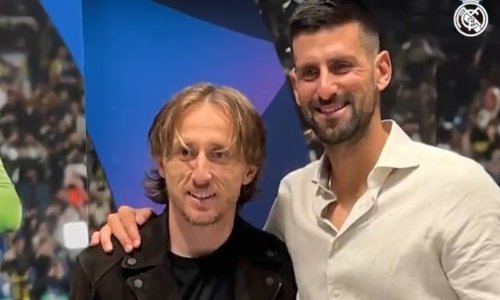 Pogledajte susret Luke Modrića i Novaka Đokovića