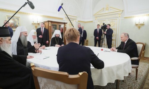 Porfirije kod Putina: Centri moći sa Zapada ne žele razvijanje identiteta srpskog naroda