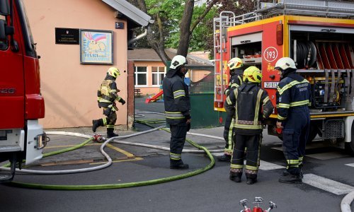 Drama u zagrebačkom vrtiću: Izbio požar na jedinici klime, djeca evakuirana