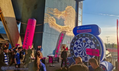Favbet Fan Zona donosi spektakl ispred stadiona Maksimir uoči derbija GNK Dinamo – HNK Rijeka