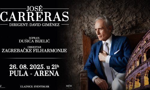 José Carreras u pulskoj Areni - 26. kolovoza