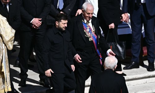 Zelenski je stigao na papin sprovod i ovo napravio prvi put od početka rata
