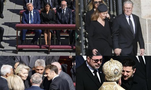 Svjetski moćnici u Vatikanu: Pogledajte tko je sve došao na sprovod pape Franje