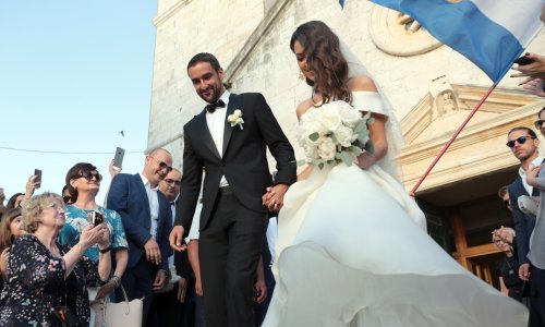 Vjenčanica koja se pamti: Ovako je izgledalo vjenčanje Marina Čilića i njegove Kristine