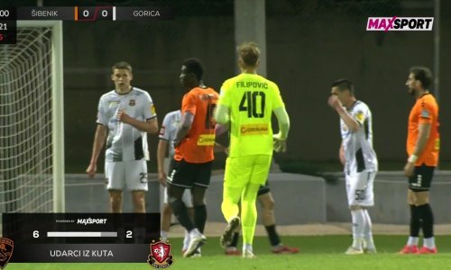 Pogledajte kako je golman Šibenika otišao u napad i umalo zabio gol u zadnjoj sekundi