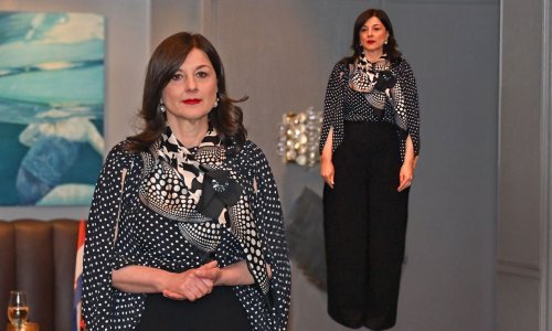 Sanja Musić Milanović u najdražem komadu iz svog ormara, koji je kao stvoren za svaku prigodu