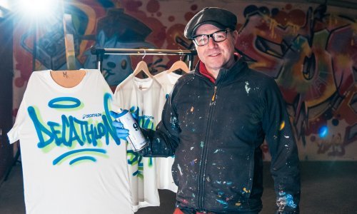 Krešimir Golubić – dio kolektiva Graffiti na Gradele sprejom piše lijepu humanitarnu priču