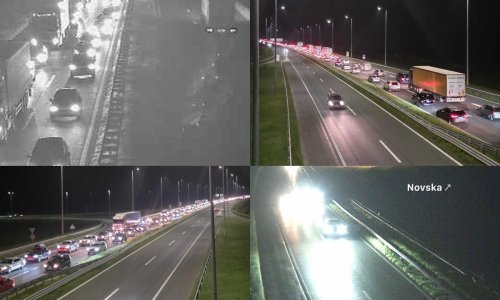 Više nesreća na autocesti A3, kod Novske kolona duga devet kilometara