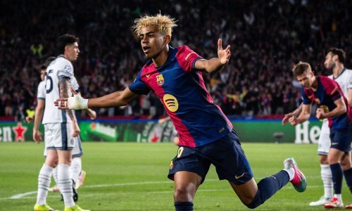 Yamalov otac divlja na tribinama. Pogledajte kako je proslavio golčinu svojeg sina