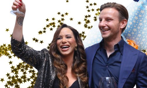 Rakitići organizirali rođendansku proslavu kćeri, pa se i sami - malo zaigrali