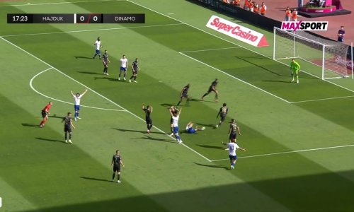 Je li Hajduk oštećen za penal protiv Dinama? Pogledajte situaciju na koju su skočili svi hajdukovci