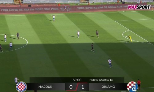 Pogledajte reakciju krcatog Poljuda kad je Lučić primio loptu odmah nakon bizarnog gola